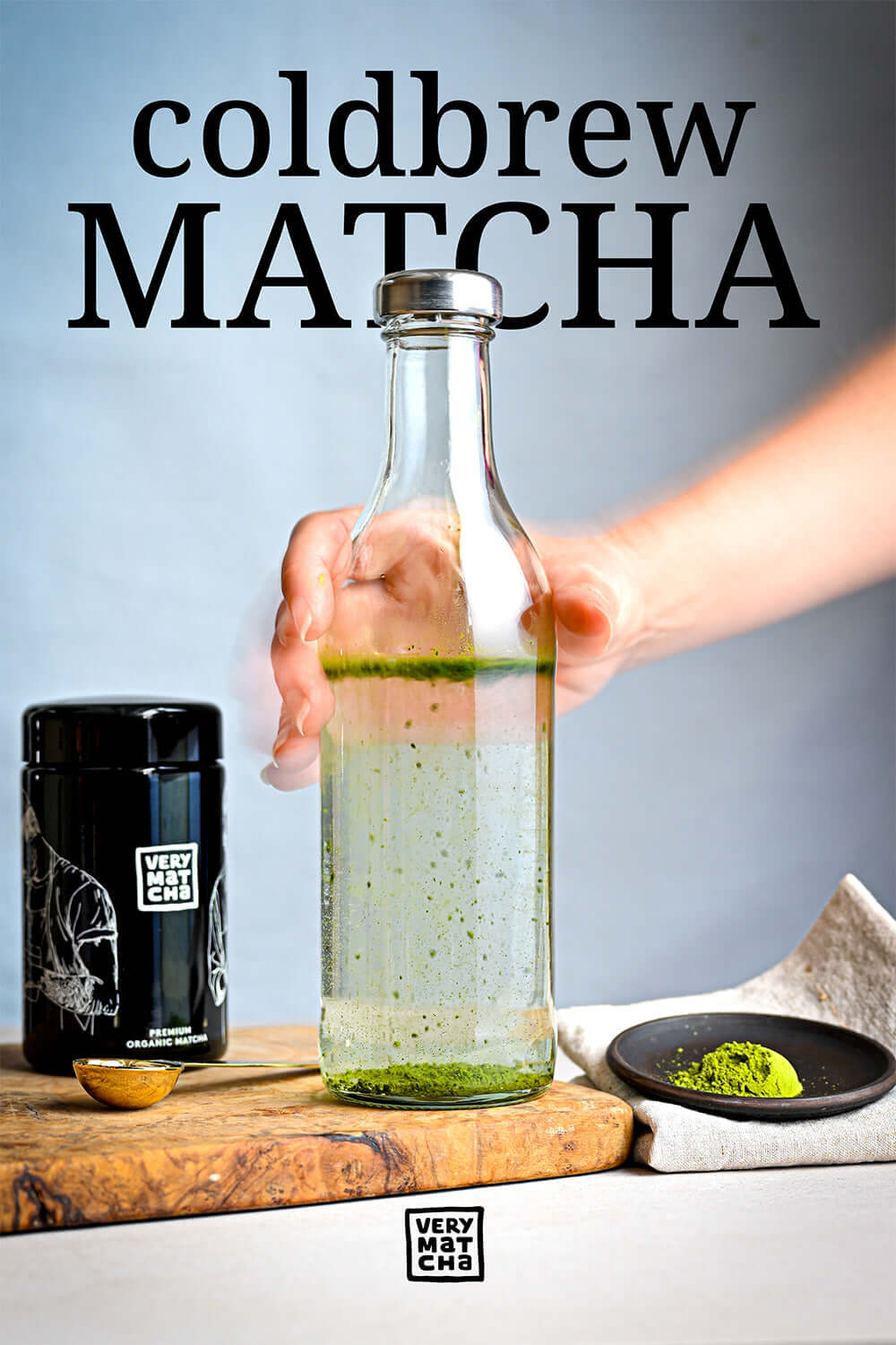 Rezept: Cold Brew Matcha - die einfachste Art Matcha zuzubereiten
