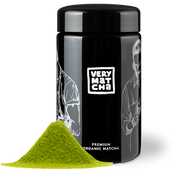 Bio Matcha BARISTA im Violettglas