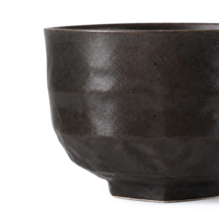Matcha Schale YAKISUGI: kleiner Mini-Chawan in Bizen-Tradition, Made in Japan