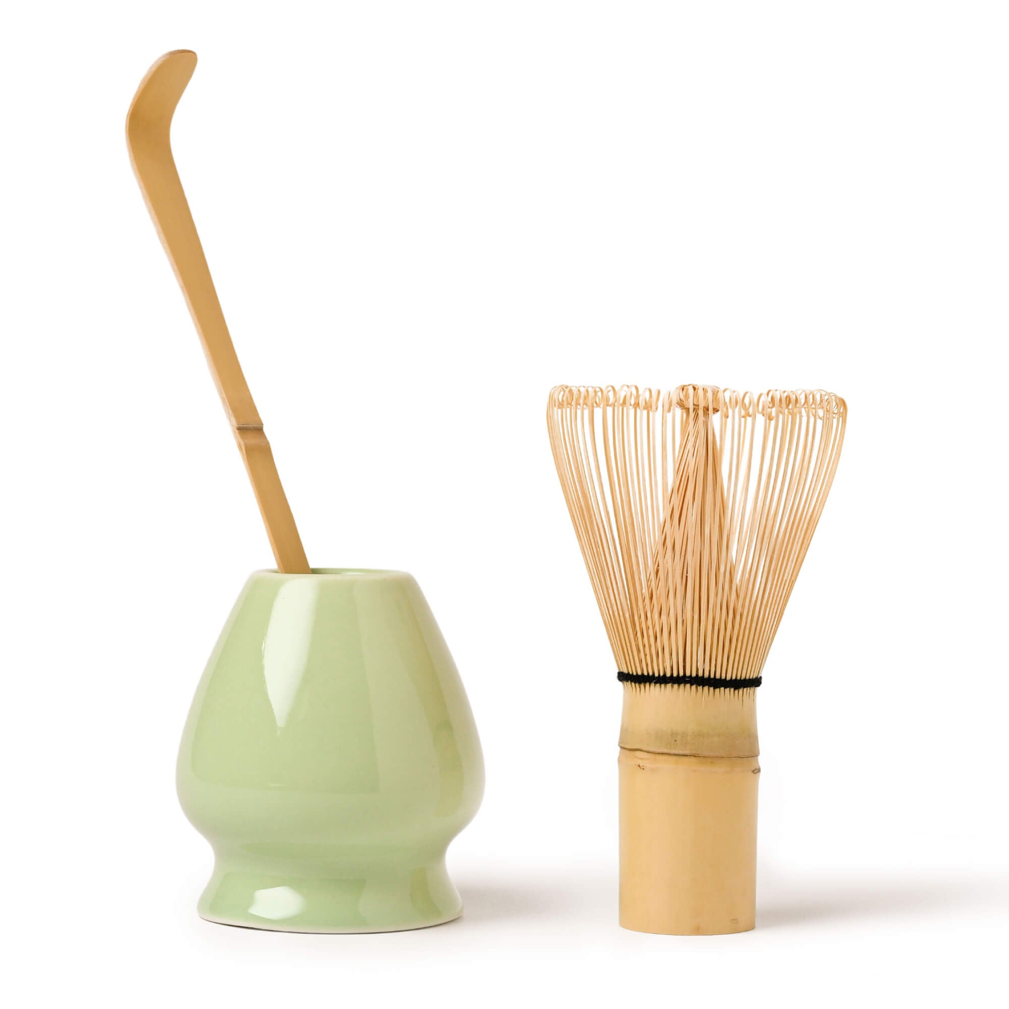Matcha-Schneebesen Set Aus Bambus & Edelstahl – Traditionelles Teezubehör Inkl. Sieb & Löffel, Spülmaschinengeeignet